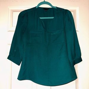 Petite Emerald Banana Republic Blouse